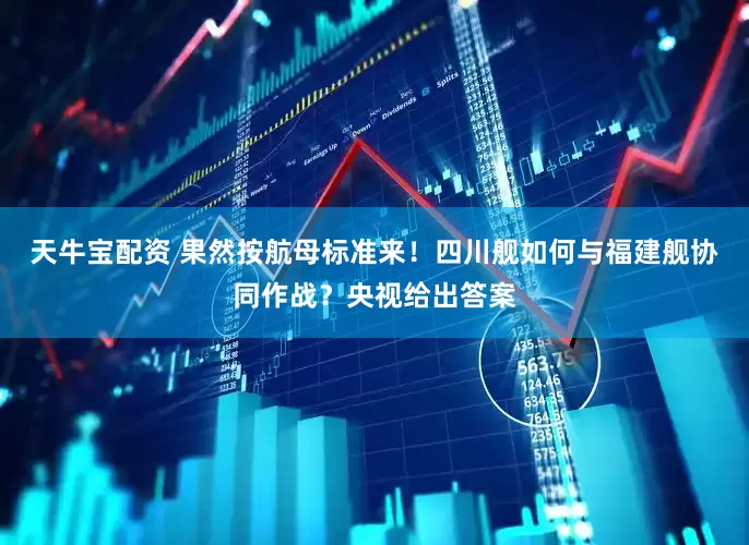 天牛宝配资 果然按航母标准来！四川舰如何与福建舰协同作战？央视给出答案